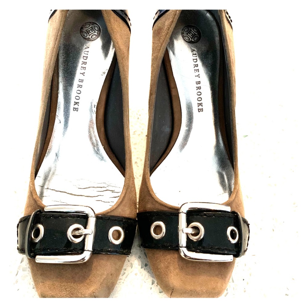 Brown Suede Heels